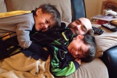 Nathan and his family